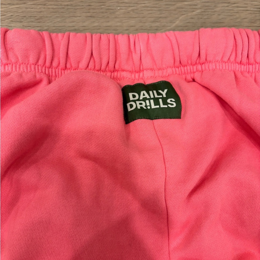 Daily Drills XS Pink Sweatpants - Picture 9 of 9